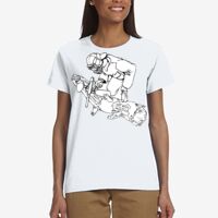 Ladies' Ultra Cotton® 6 oz. T-Shirt Thumbnail